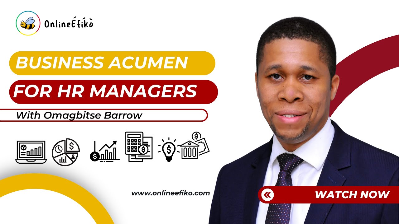 Business Acumen for HR Professionals