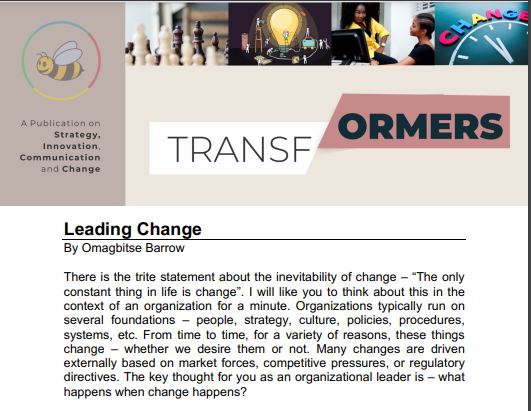 Leading Change